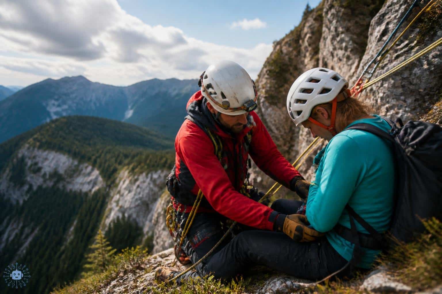 Klettersteig Türkenkopf: Erschöpfte Kletterin gerettet