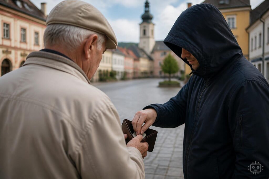 Beim Geldwechseln mehrere hundert Euro gestohlen