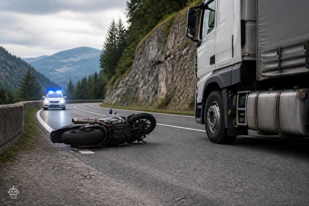 22-jähriger Motorradlenker stirbt nach Kollision mit Lkw in Kärnten