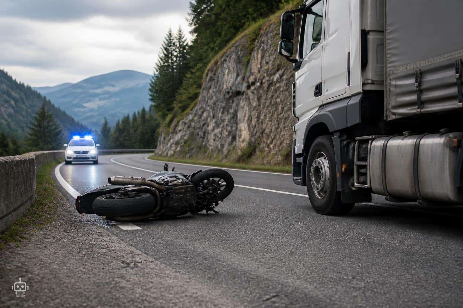 22-jähriger Motorradlenker stirbt nach Kollision mit Lkw in Kärnten