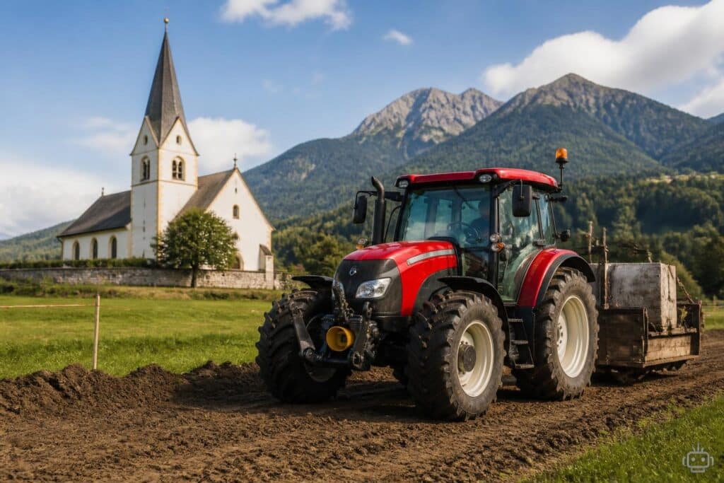 Die besten Fotos: Kirchtag und Traktorkufenstechen in Korpitsch