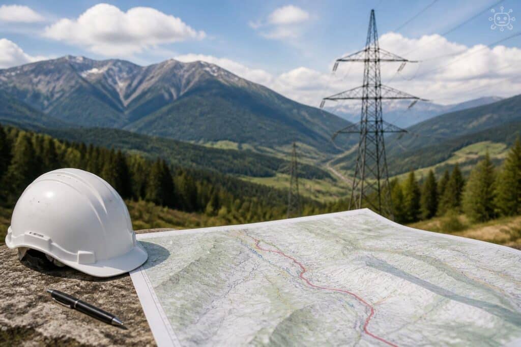 Aktuelle Planungstrasse der neuen 380-kV-Leitung jetzt veröffentlicht