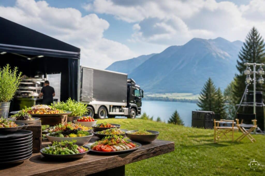 Kärntner Caterer versorgt Helene Fischer und den Bergdoktor