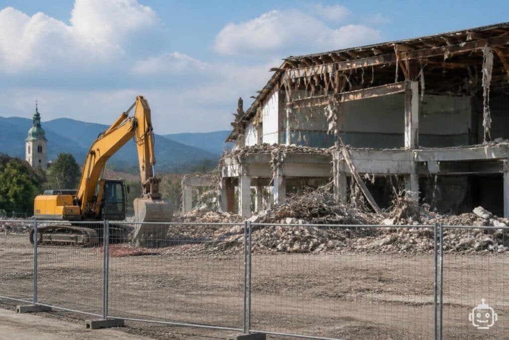 3,2 Millionen Euro: Kostenexplosion beim Abriss des alten Hallenbads