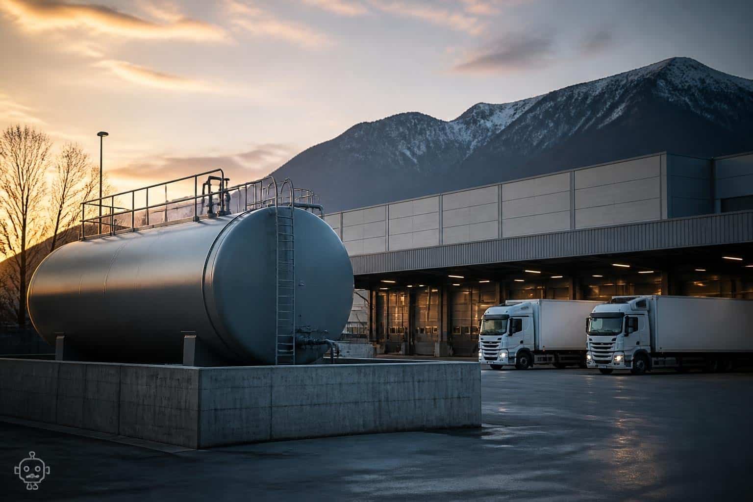 8000-Liter-Tank: Transgourmet bereitet sich in Villach auf Blackouts vor