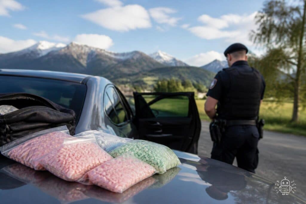 15 Kilogramm Ecstasy in Pkw gefunden