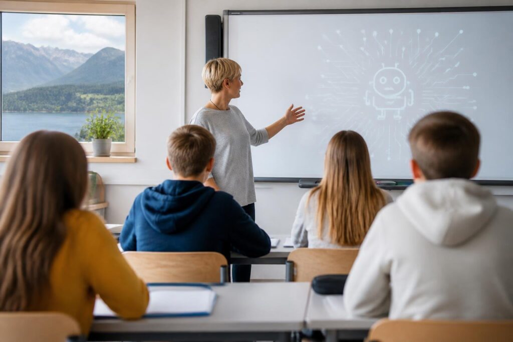 In einfacher Sprache: Wie viel Künstliche Intelligenz in der Schule ist gut?