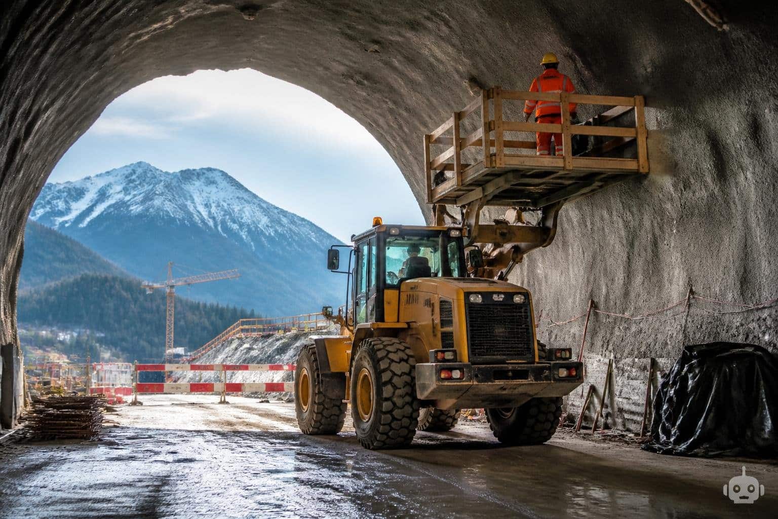 Arbeiter auf Tunnelbaustelle in Kärnten schwer verletzt