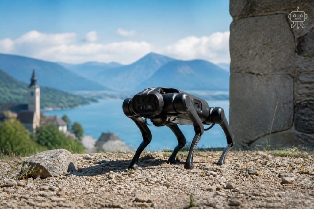 Körperwiegen schärft Blick - Robohund lernt neuen Trick