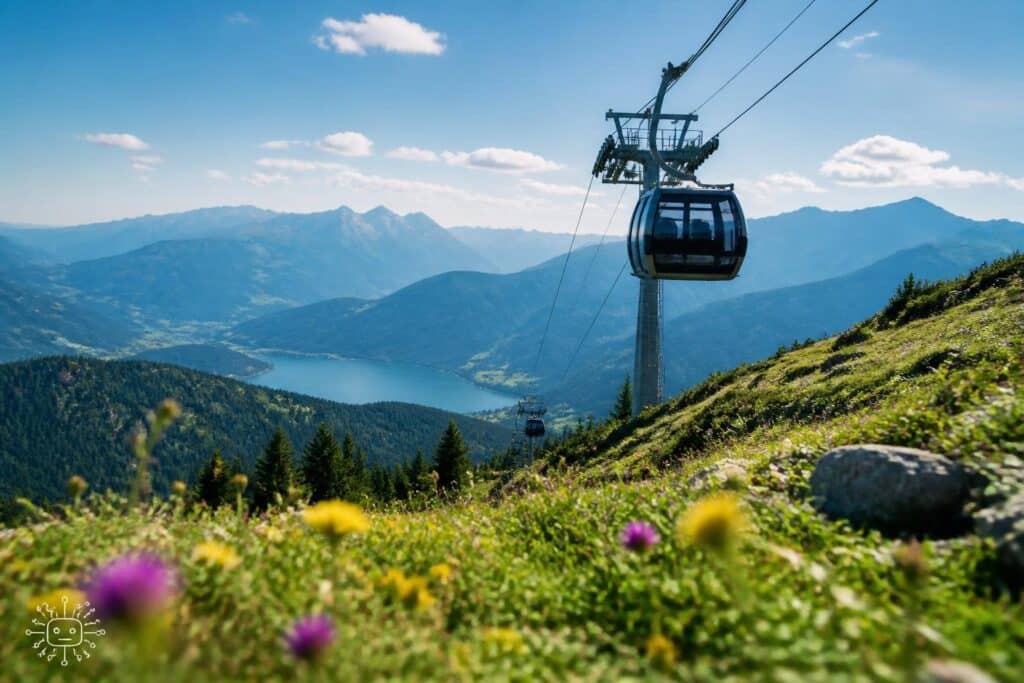 Flucht in die Höhe: Kärntner Bergbahnen sind Gewinner der Hitze
