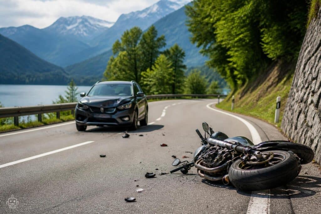 Motorradfahrer bei Frontalzusammenstoß schwer verletzt