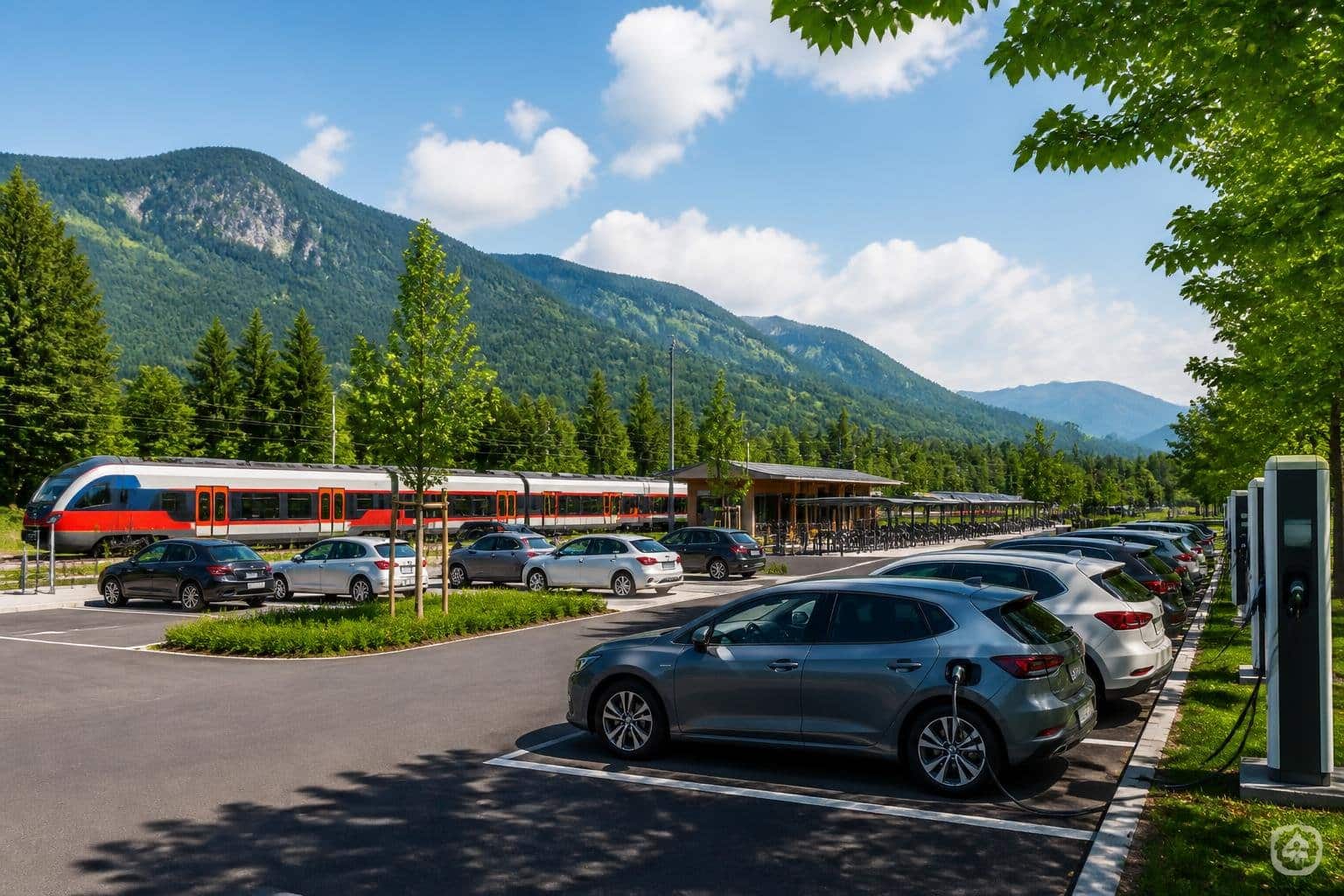 Park&Ride-Anlage: Parkplatzerweiterung am Bahnhof Kühnsdorf-Klopeiner See