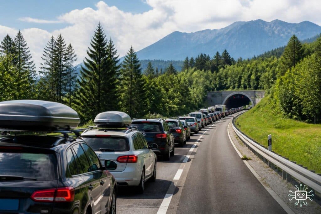 In Kärnten staut es sich besonders stark