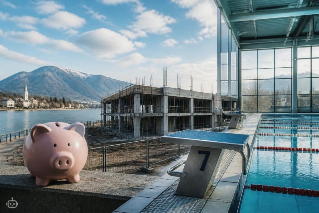 Klagenfurter Hallenbad: Wo bleiben die sieben Millionen Euro?