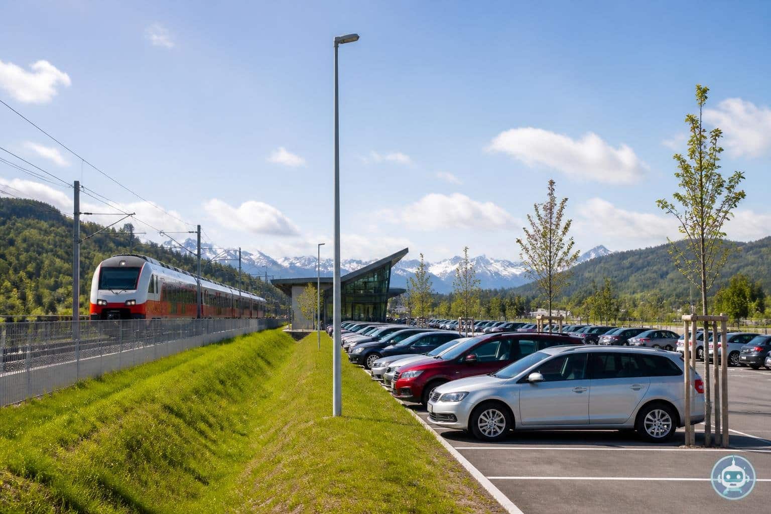 70 weitere Parkplätze sind für Koralm-Bahnhof Kühnsdorf fix