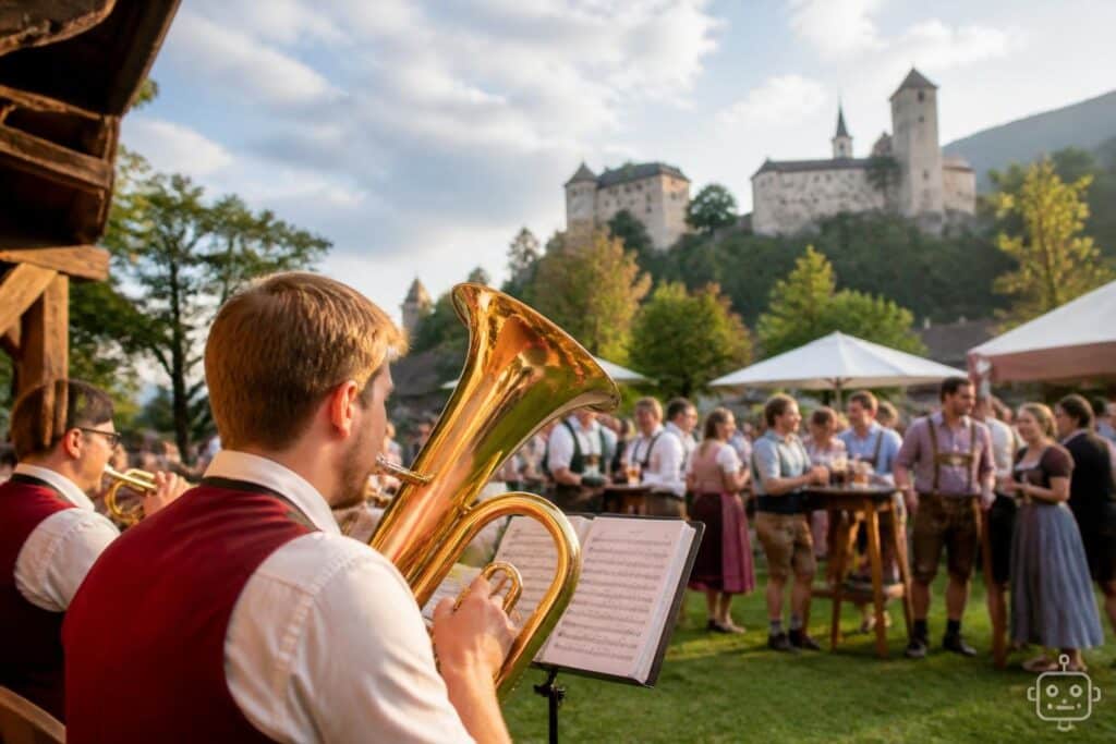 Von einer musikalischen Klangwolke umhüllt war am Samstag die Burgenstadt