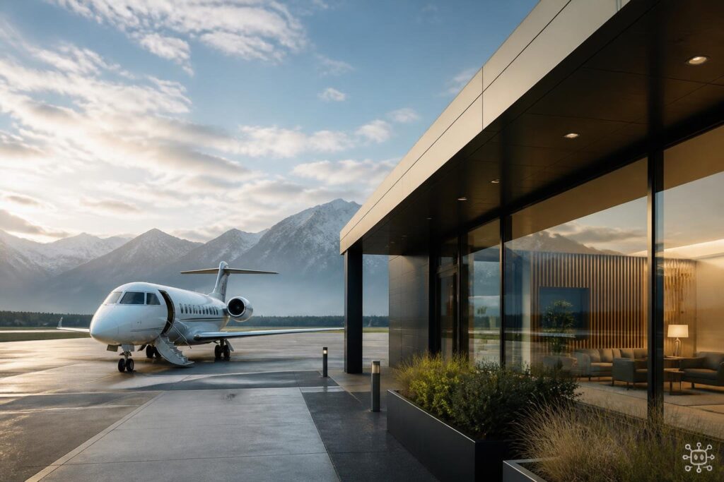 Neuer Terminal für Privatjet-Passagiere
