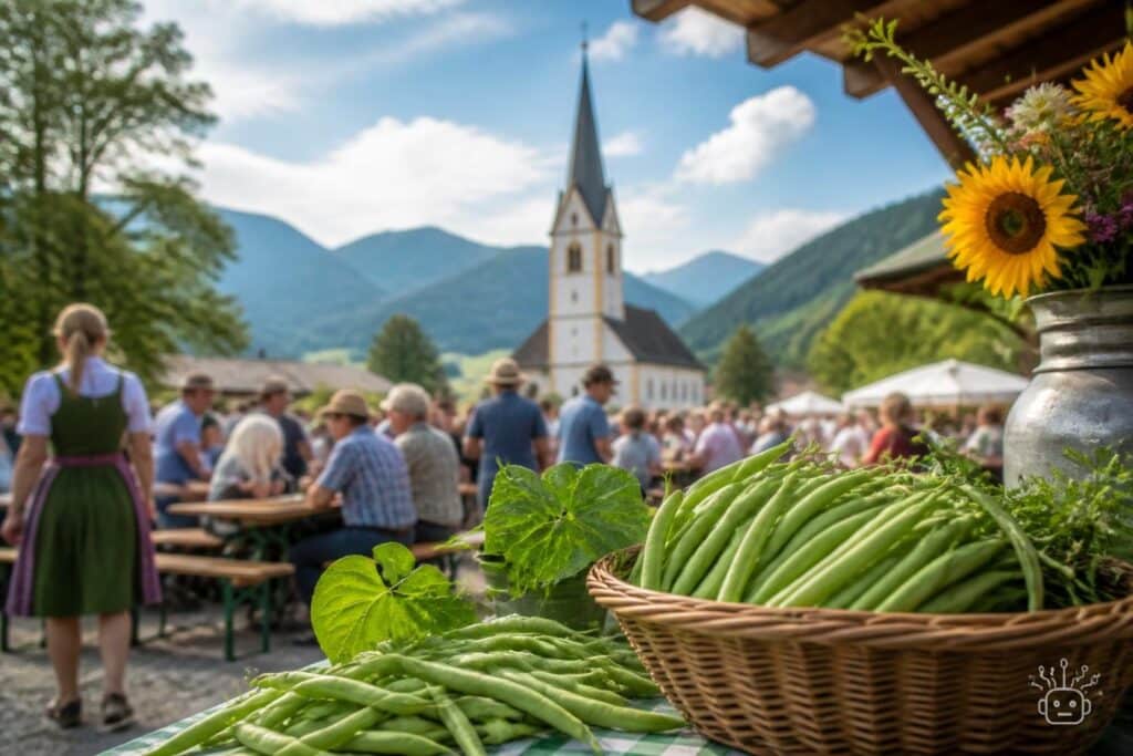 Das ganze Rosental feierte am großen Fisolenfest