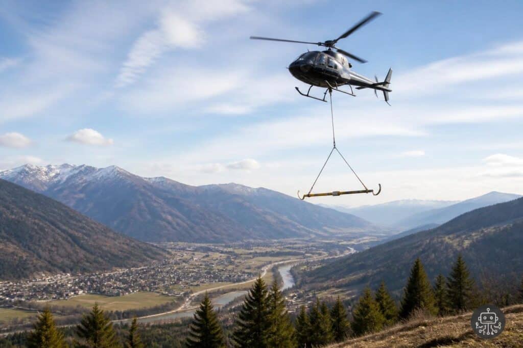 Helikopter „scannt“ Oberkärnten nach wertvollen Rohstoffen ab