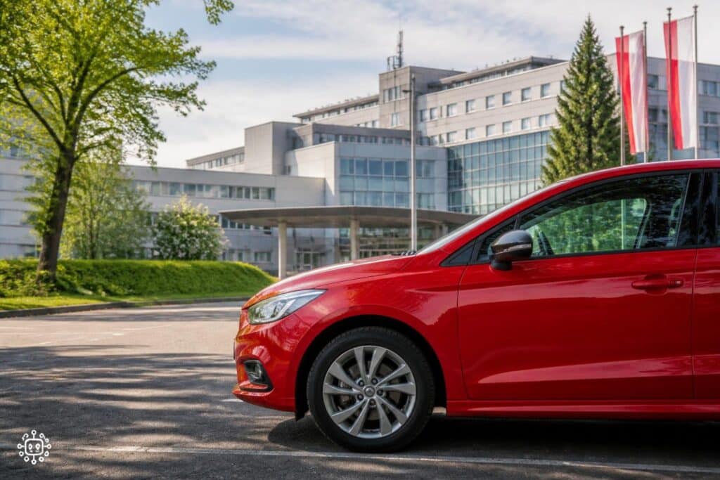 Das rote „Kilometer-Wunder“ im Klinikum Klagenfurt