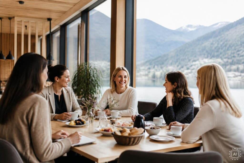 Oberkärntner Unternehmerinnen netzwerkten am Weißensee