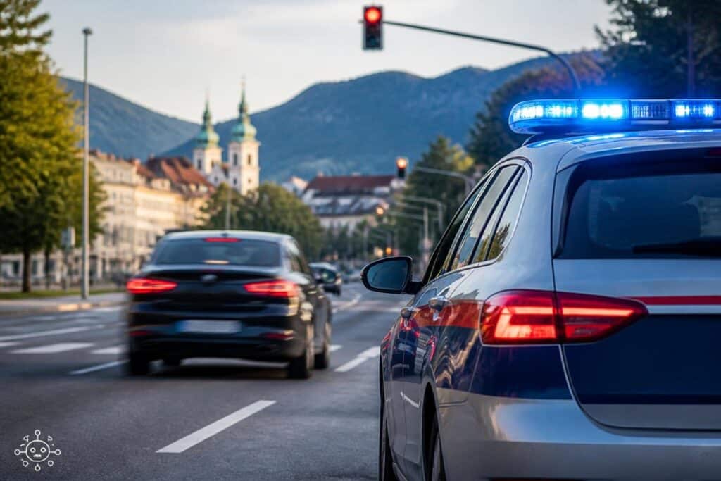 Lenker raste Polizei davon