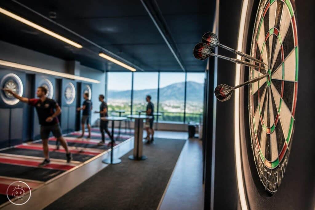In Spittal wurde Oberkärntens größte Dartsport-Anlage eröffnet