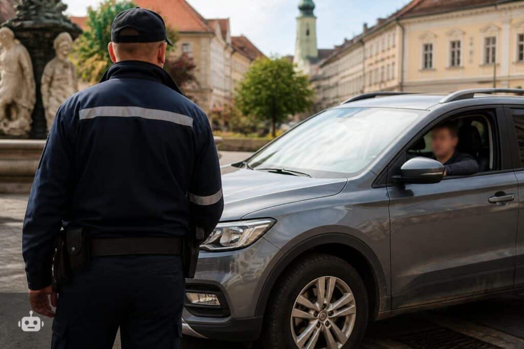 Unfall erfunden: Video entlarvt Schwindel von Ordnungshüter in Kärnten
