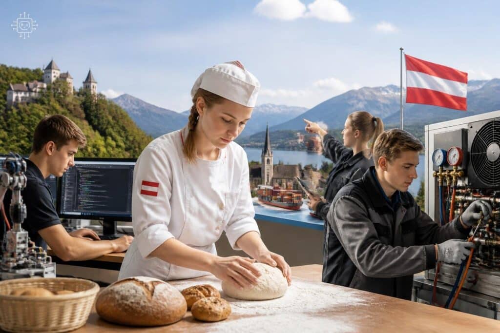 So bäckt und programmiert Team Austria bei der WM in China