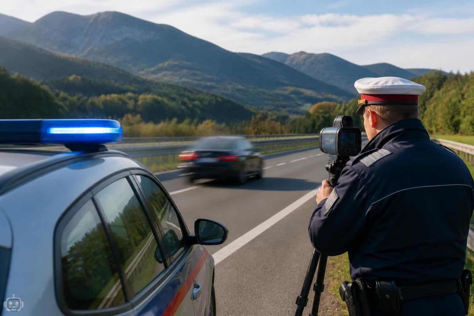 Mit 191 km/h auf der A2 bei Völkermarkt: Polizei stoppt 19-jährigen Raser