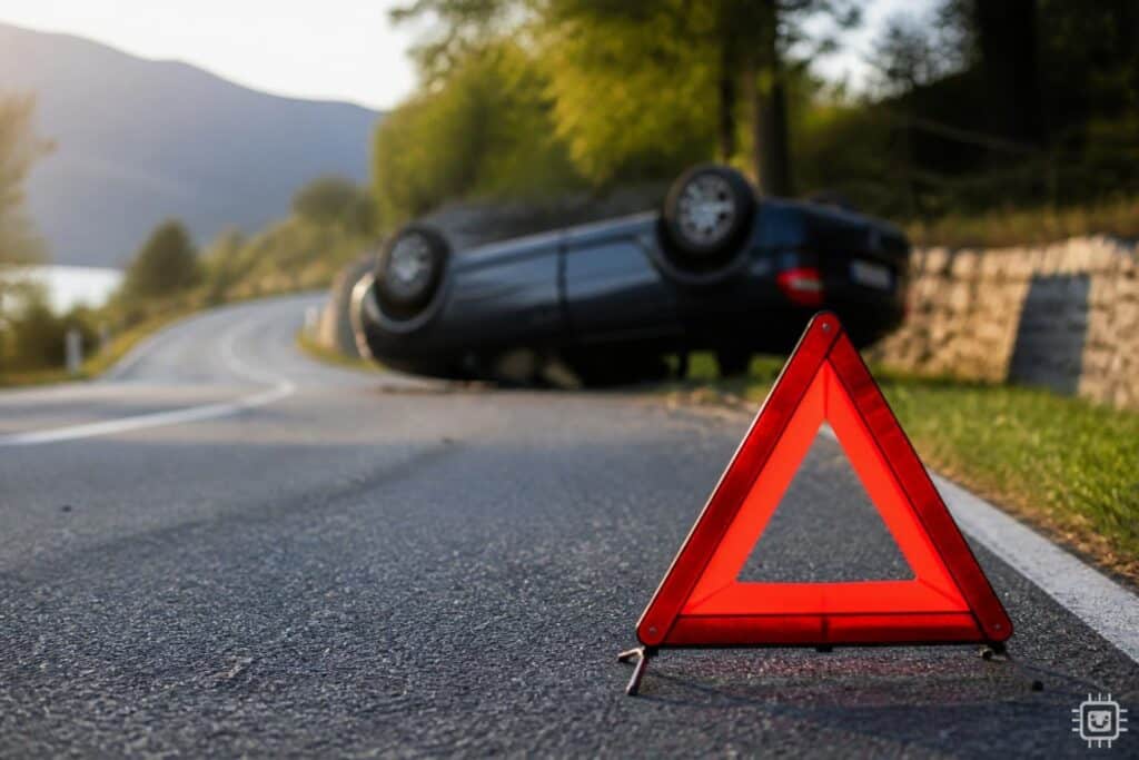 Verkehrsunfall mit Eigenverletzung - Alkoholisierung