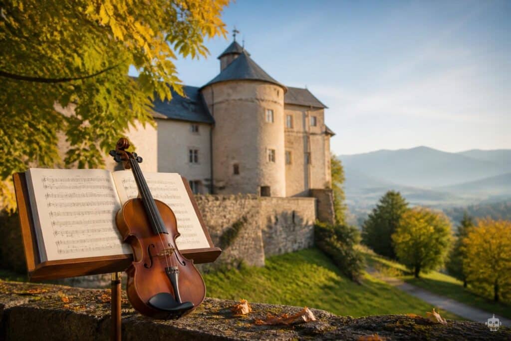 In Taggenbrunn wird für fünf Kärntner Kinder musiziert
