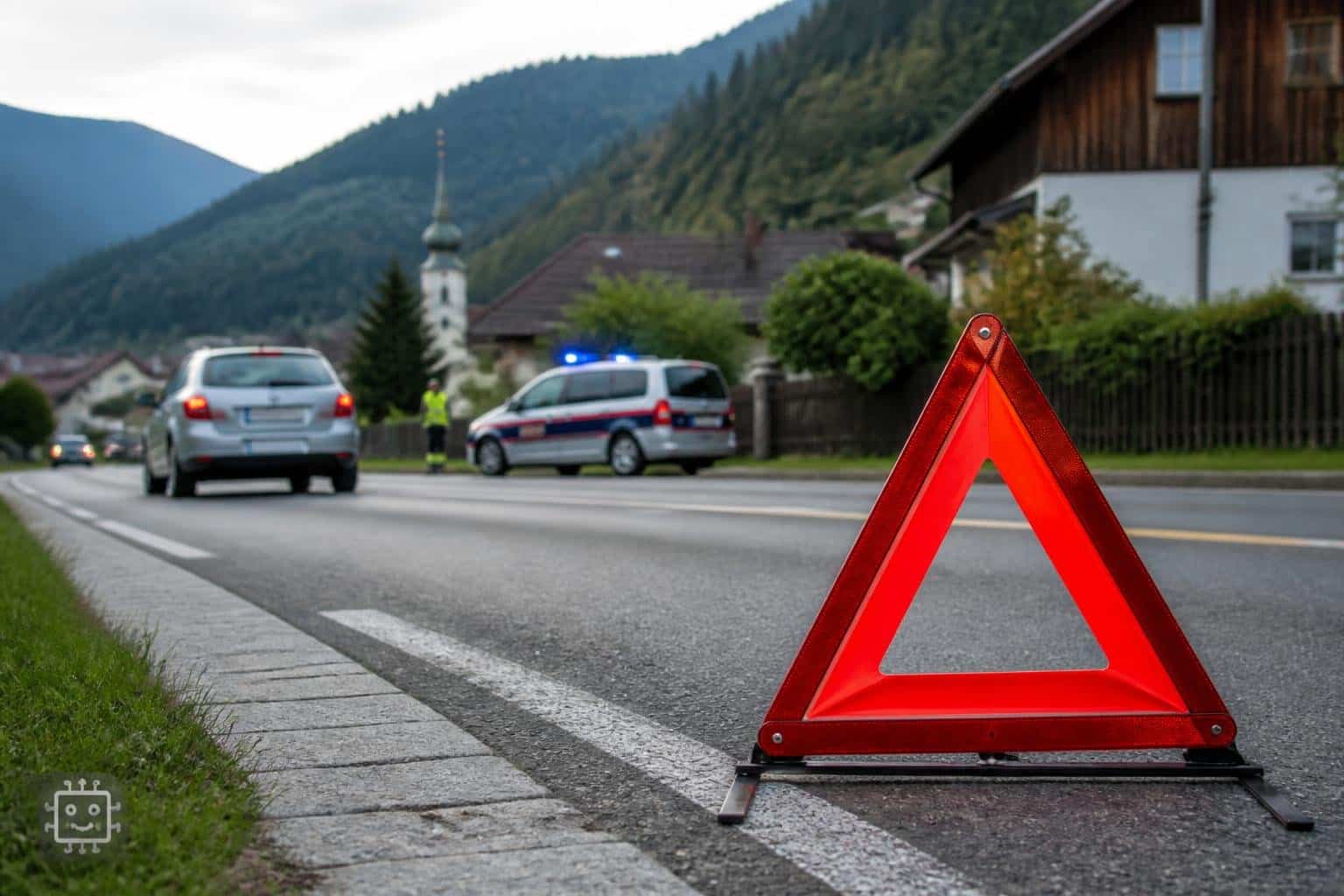 Kind beim Überqueren der B99 von Auto erfasst