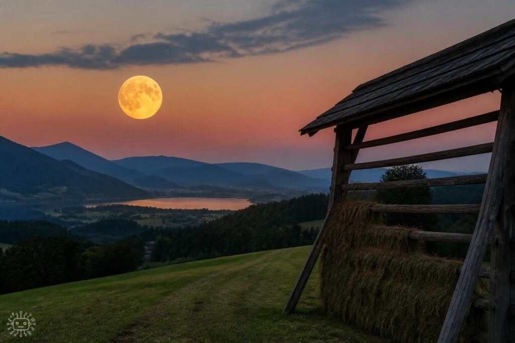 Am Samstag kommt der „Erntemond“, aber was ist das überhaupt?