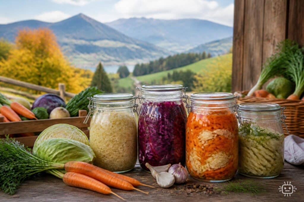 Wie Fermentation hilft, Gemüseüberschuss im Herbst haltbar zu machen