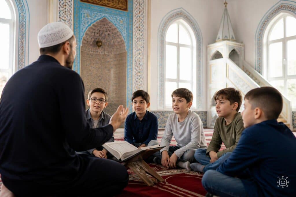 Was über 100 Kinder in einer Moschee in Klagenfurt zu suchen hatten