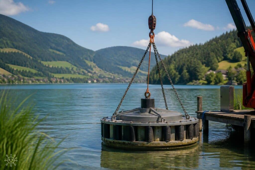 Warum schwimmt dieser Vier-Tonnen-Koloss in einem Kärntner See?