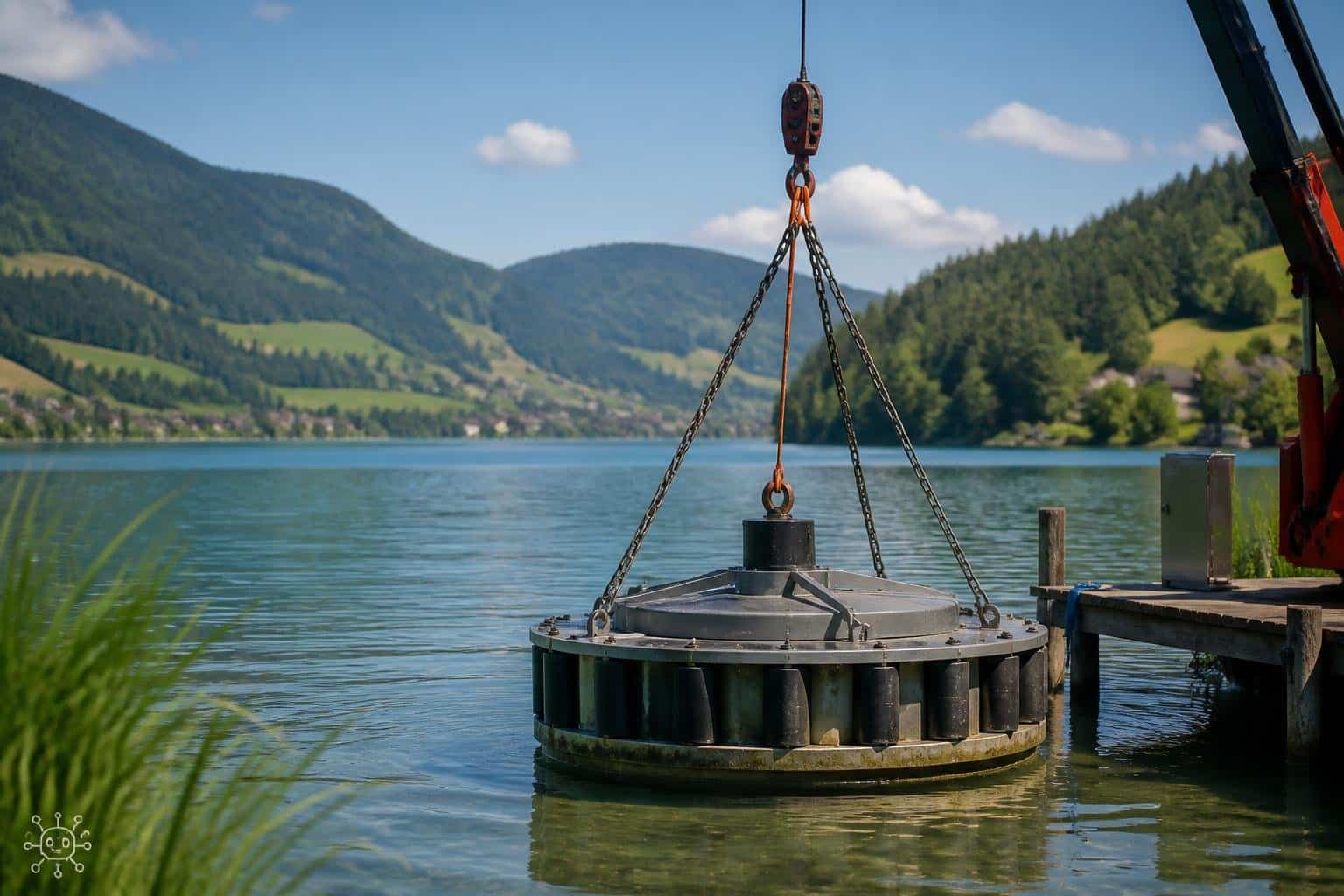 Warum schwimmt dieser Vier-Tonnen-Koloss in einem Kärntner See?