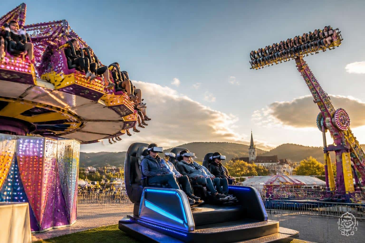 Die neuen Fahrgeschäfte auf der St. Veiter Wiesn im großen Test
