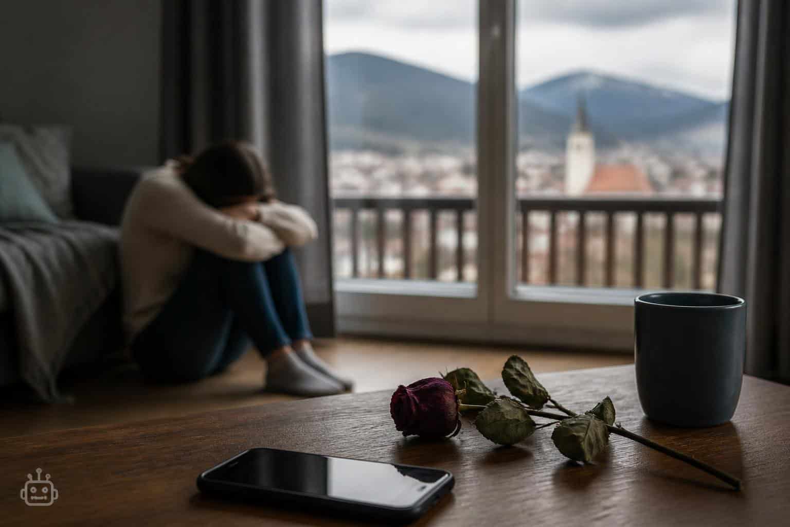 Gewalttat in einer Beziehung