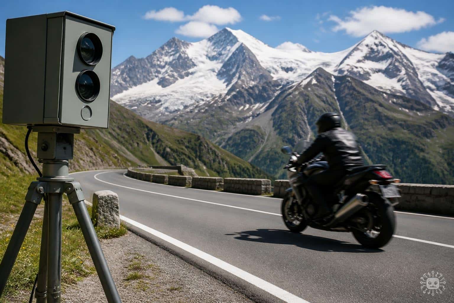 Motorradlenker raste mit 136 km/h über die Großglockner Hochalpenstraße