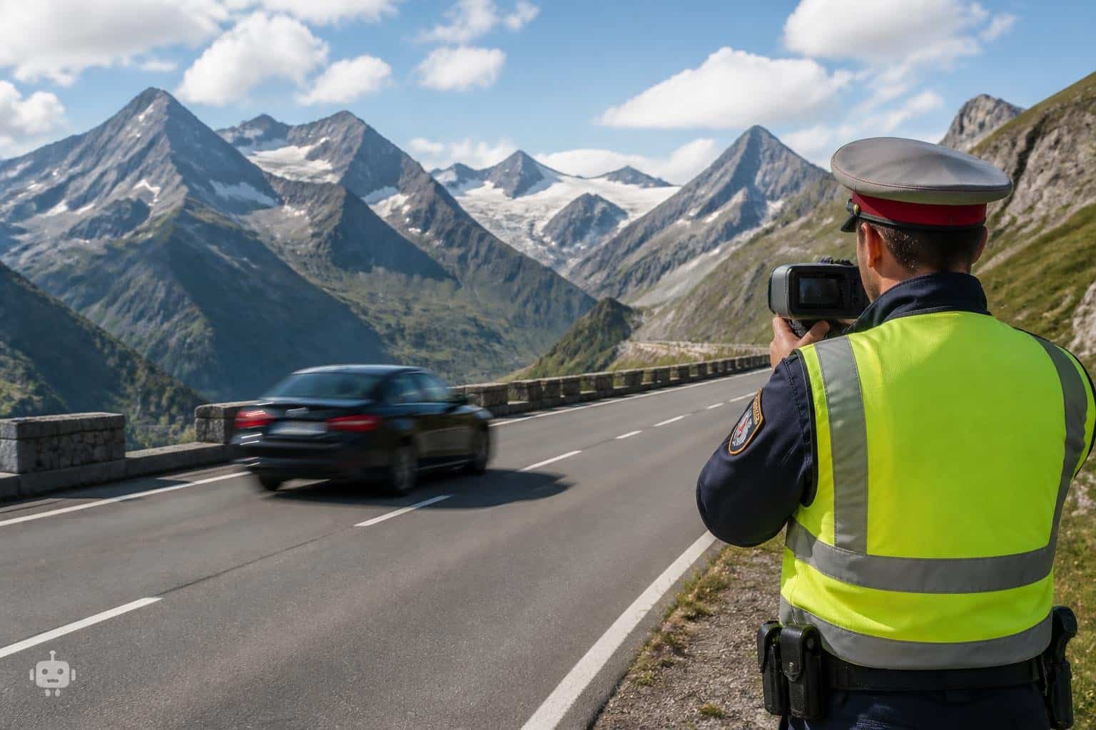 Polizei stoppt Raser am Großglockner