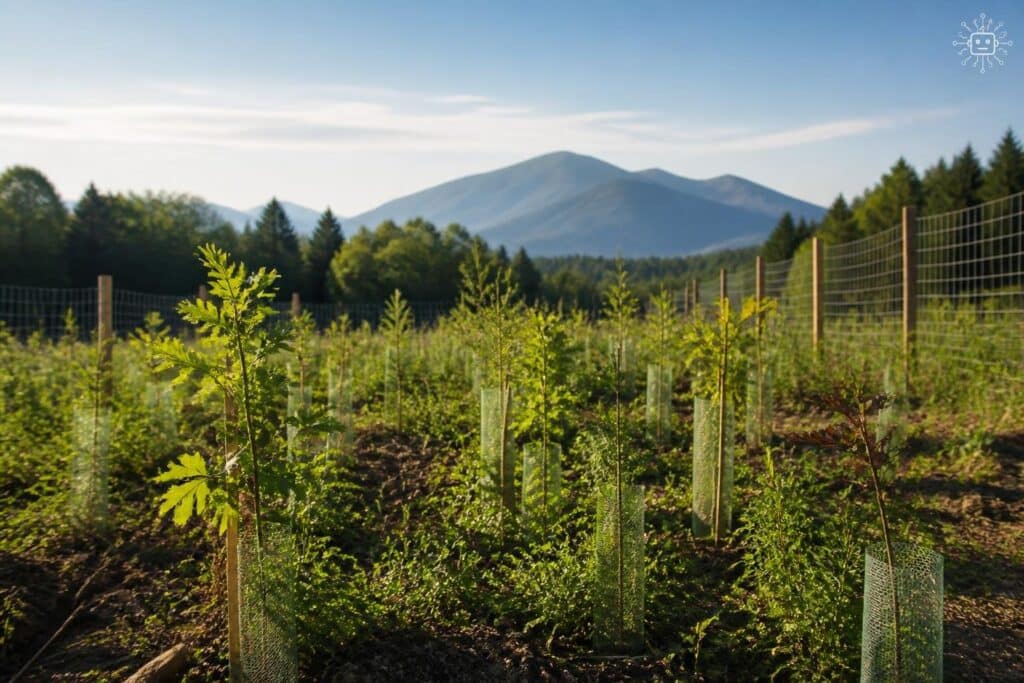Klimaexperiment in Kärnten: Welcher Baum setzt sich durch?