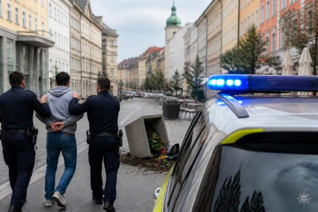 30-jähriger Mann randalierte in Klagenfurt und verletzte zwei Polizisten
