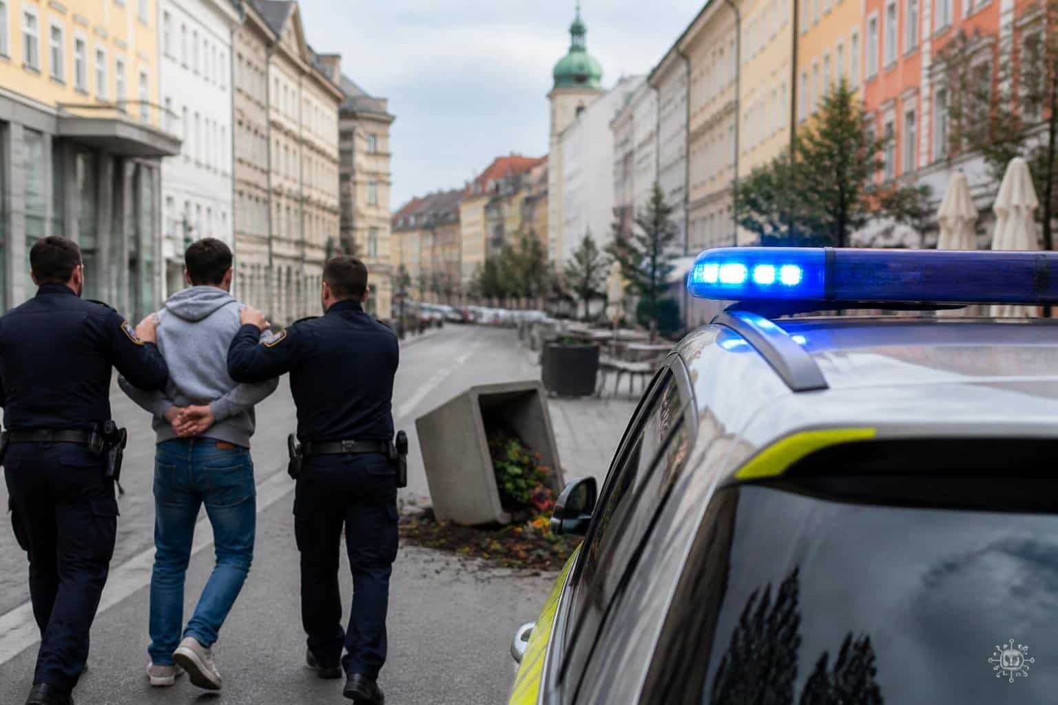 30-jähriger Mann randalierte in Klagenfurt und verletzte zwei Polizisten