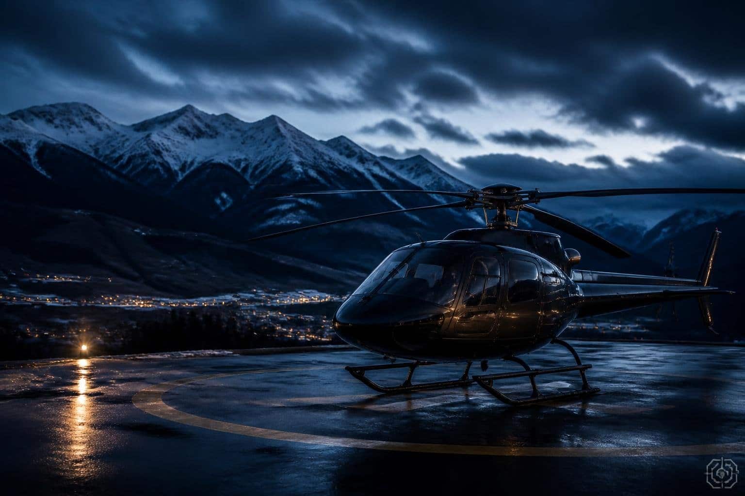 Nächtlicher Heli-Diebstahl: 365 Liter, Blindflug und viele Fragen