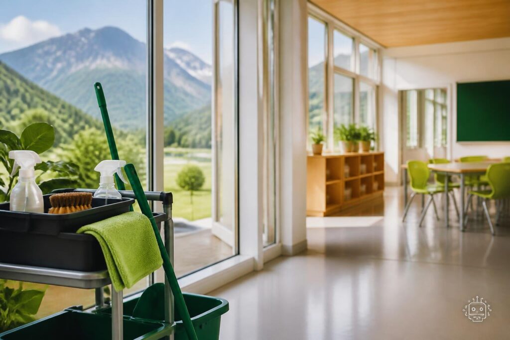 Sauber ohne Chemie: Wahlnuss-Schule in Edling erhält Green-Cleaning-Zertifikat