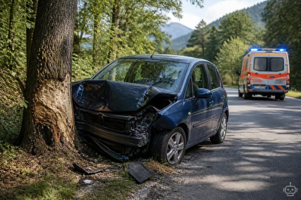 Verkehrsunfall in Villach