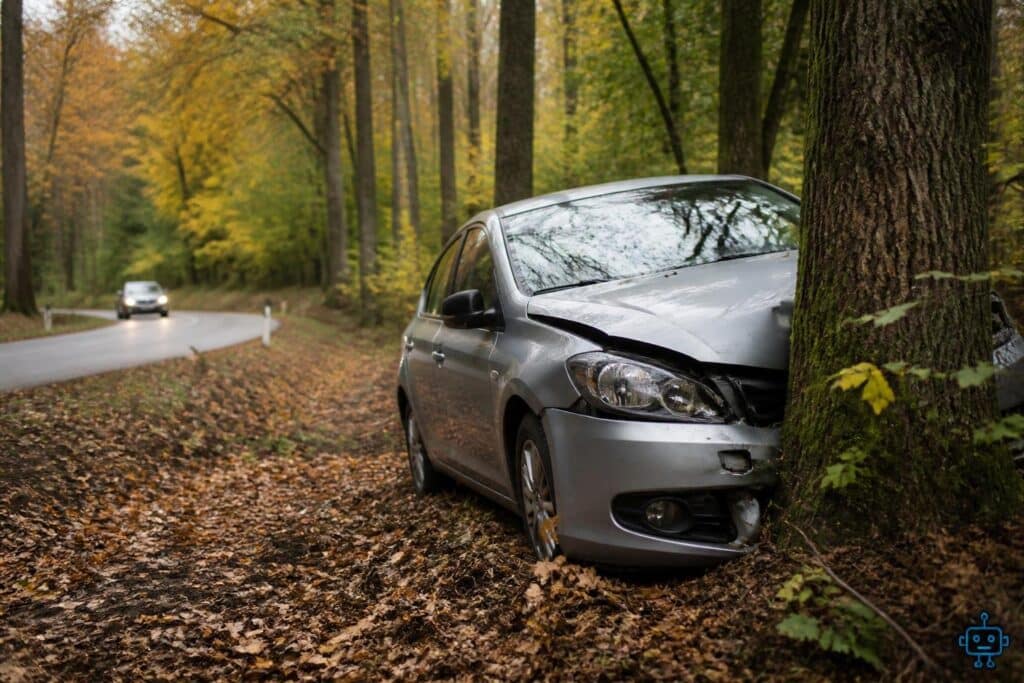 Lenker verliert Bewusstsein und prallt gegen Baum