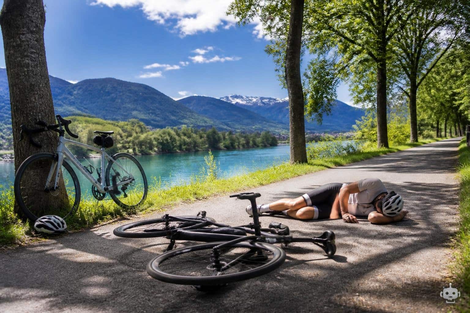 Rennradfahrer stießen zusammen: Kärntner blieb bewusstlos liegen